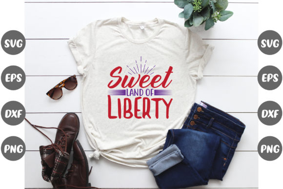 Download Fourth of July Design, Sweet Land of... - Premium Resources