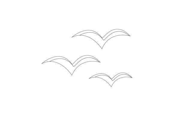 Download Summer Design Bird Outline - Summer design Collection